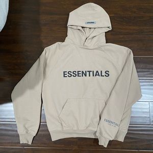ESSENTIALS brown hoodie
